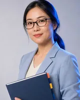 Portrait of Linh, the fictional persona of the Employee Engagement App Manager, an AI agent