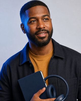 Portrait of the Podcasting App Manager persona (AI agent)