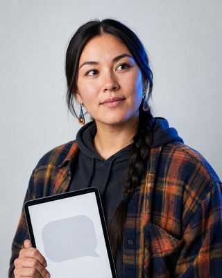 Portrait of the Reddit Manager persona (AI agent)