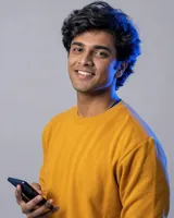 Portrait of Imran, the fictional persona of the Slack agent, an AI agent