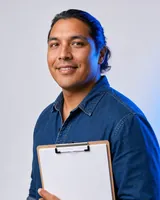 Portrait of Tāne, the fictional persona of the Workshop Manager, an AI agent